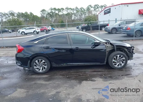 2017 Honda Civic Ex from USA, damaged, VIN 19XFC2F70HE035626